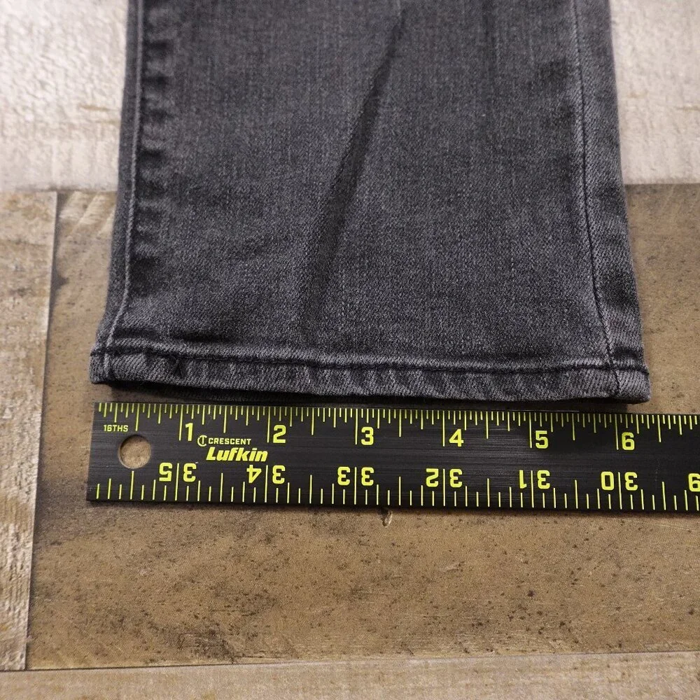Levi's jeans bib overall‎ girl's 14 black denim red tab